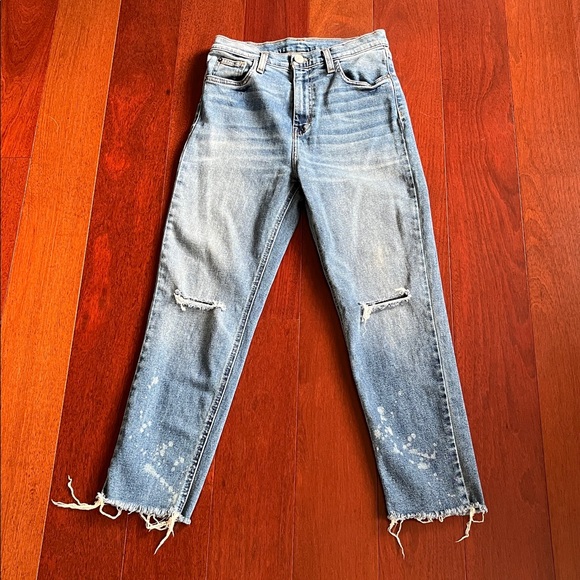 Denim - BDG  Boyfriend Distressed Blue Jeans
